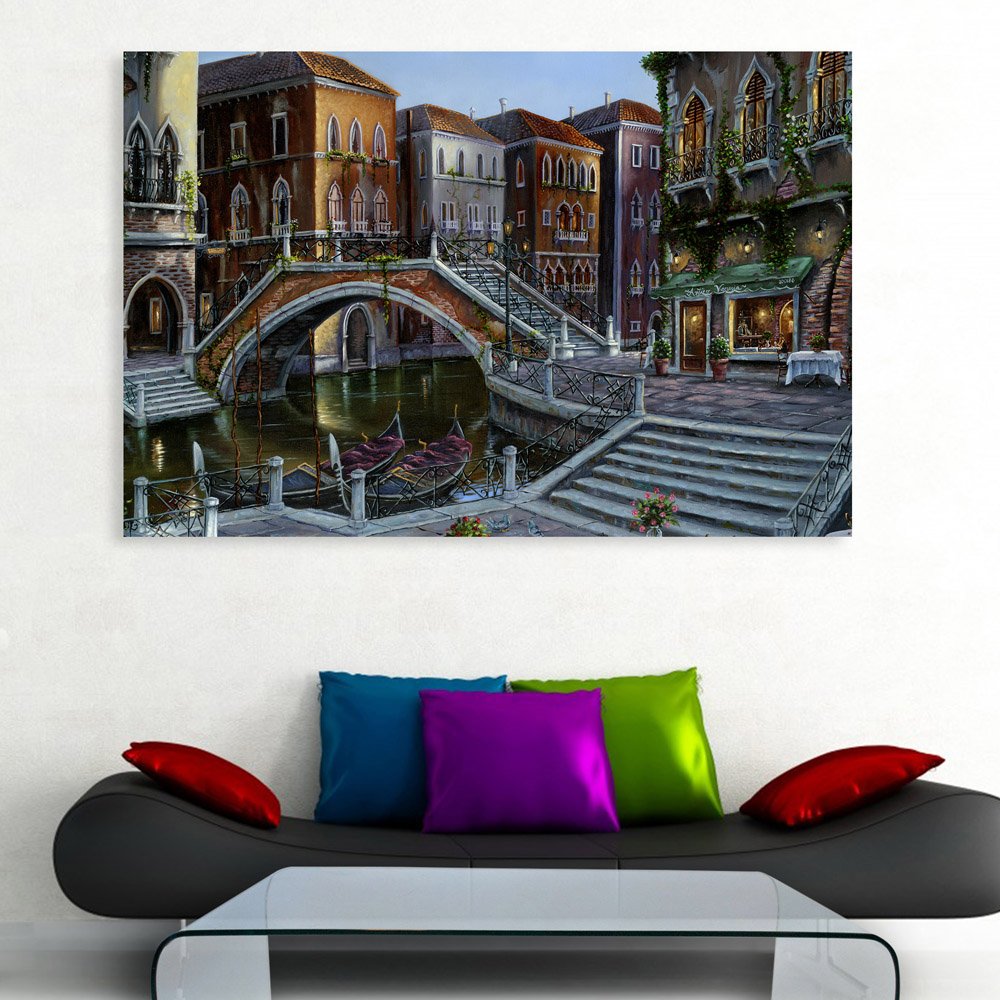 # 🌆 Product Content for Cityscape Abstract Canvas